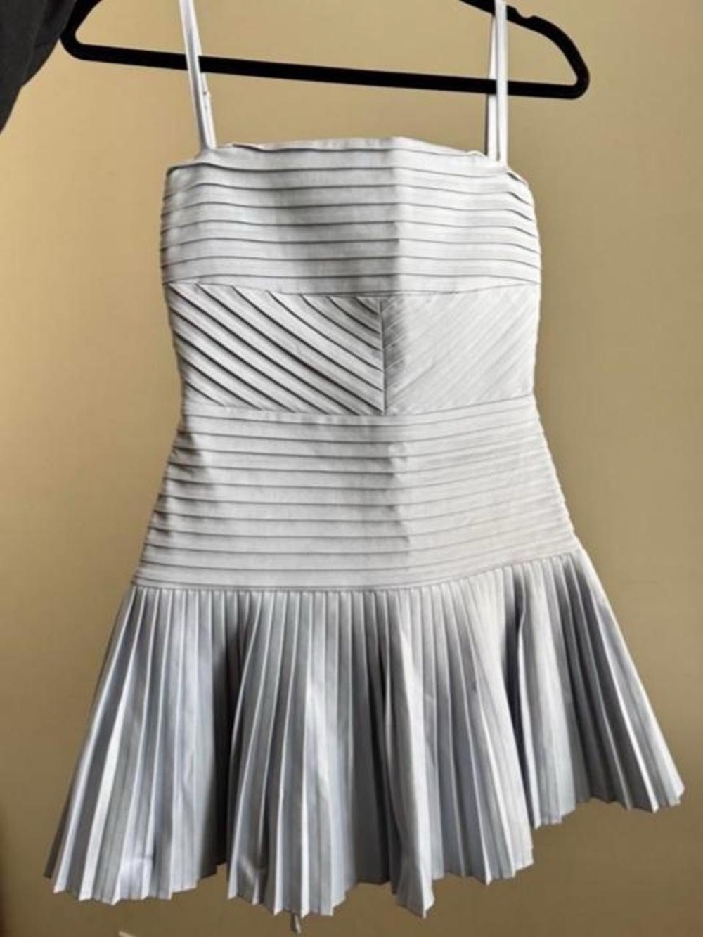 Meshki Rylee Multi Pleat Mini Dress - Picture 3 of 4